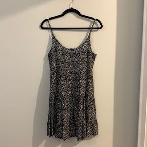 Open back flowy dress